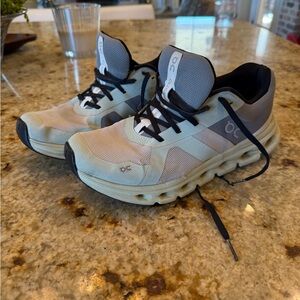 On Running Women's Sneakers - Cream and Black